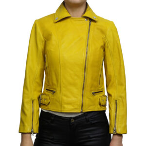 Women’s Classic Leather Biker Jacket – Timeless Moto Jacket Stockholm