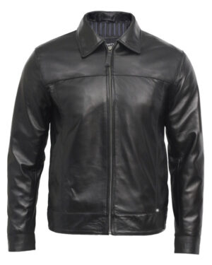 Men’s Retro Classic Nappa Leather Biker Jacket – Premium Motorcycle Jacket