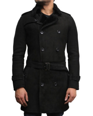 Men’s Vintage Sheepskin Leather Pilot Biker Jacket – Aviator Style Jacket Bogota