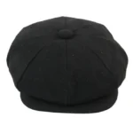 Men’s Peaky Blinders Style Newsboy Cap – 8 Panel Retro Flat Hat