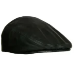Men’s Leather Peaky Blinders Cap – Classic Newsboy Flat Hat