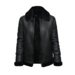 Women’s Black B3 Sheepskin Aviator Jacket – Classic Flying Jacket Campinas