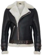 Men’s Sheepskin Leather Biker Jacket – Classic Motorcycle Style Edmonton